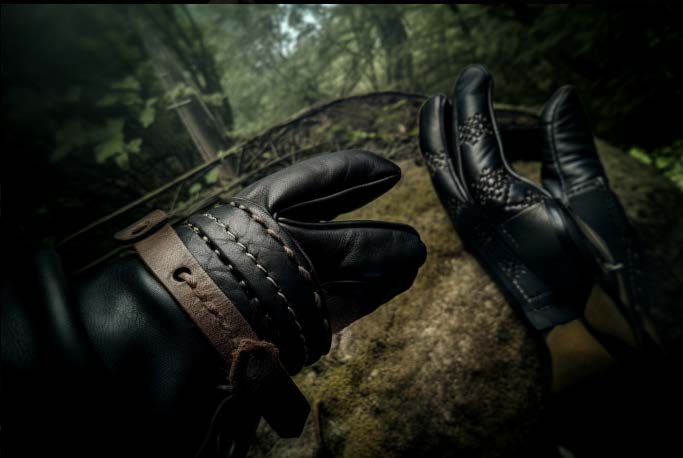 Close-up of the Witcher’s face in an AI-generated render, original image