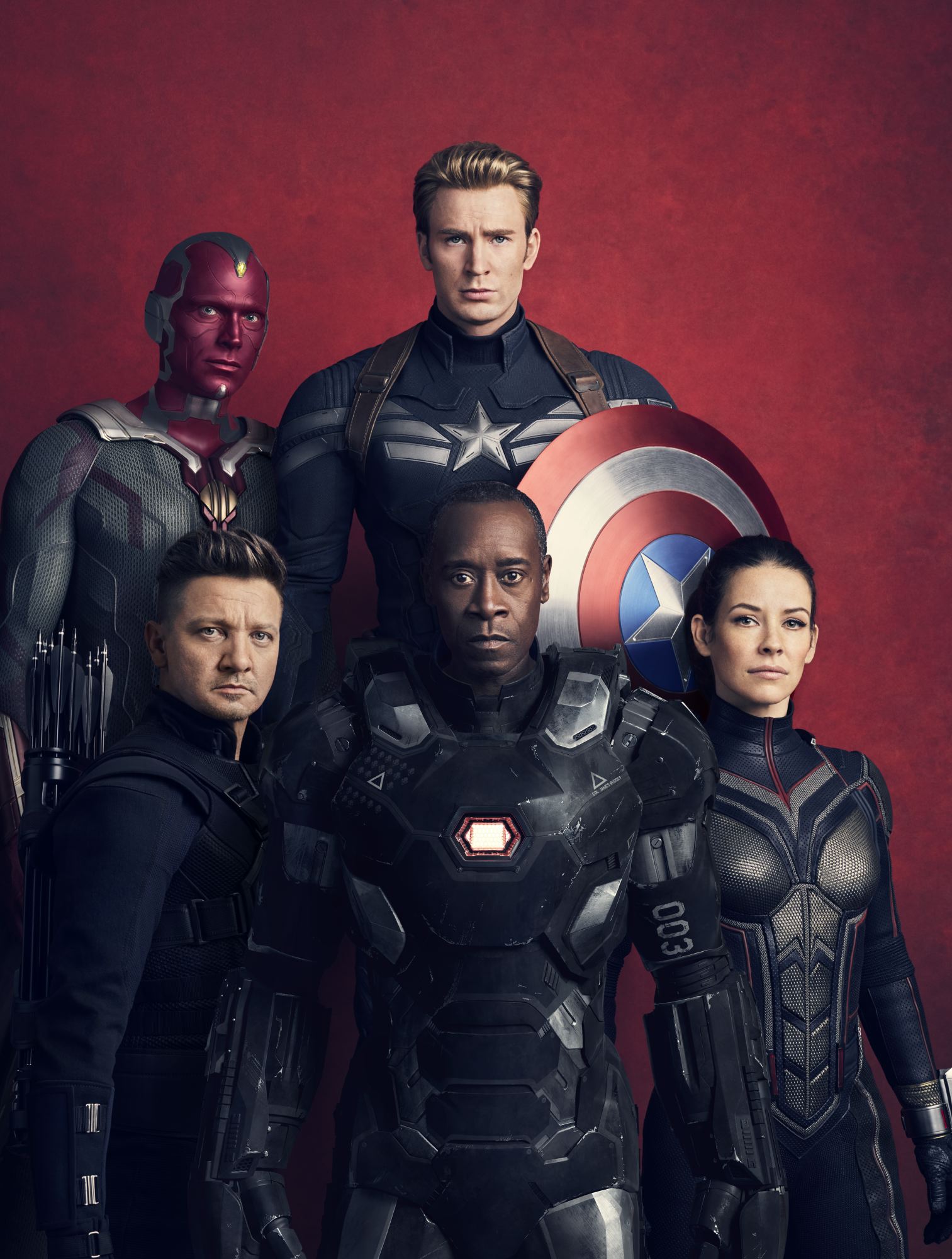 Marvel's The Avengers characters for US Vanity Fair, photographed by Jason Bell