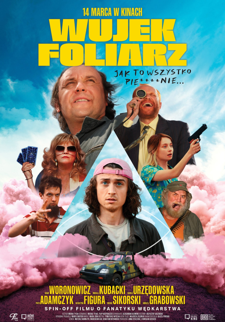 Plakat do filmu "Wujek Foliarz"